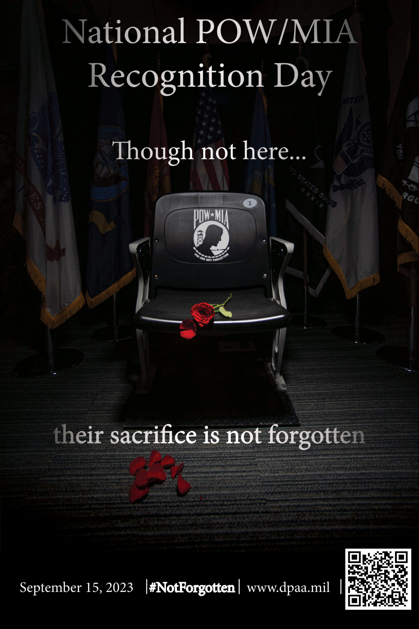 Free 2024 POW/MIA Recognition Day Poster • Hey, It's Free!