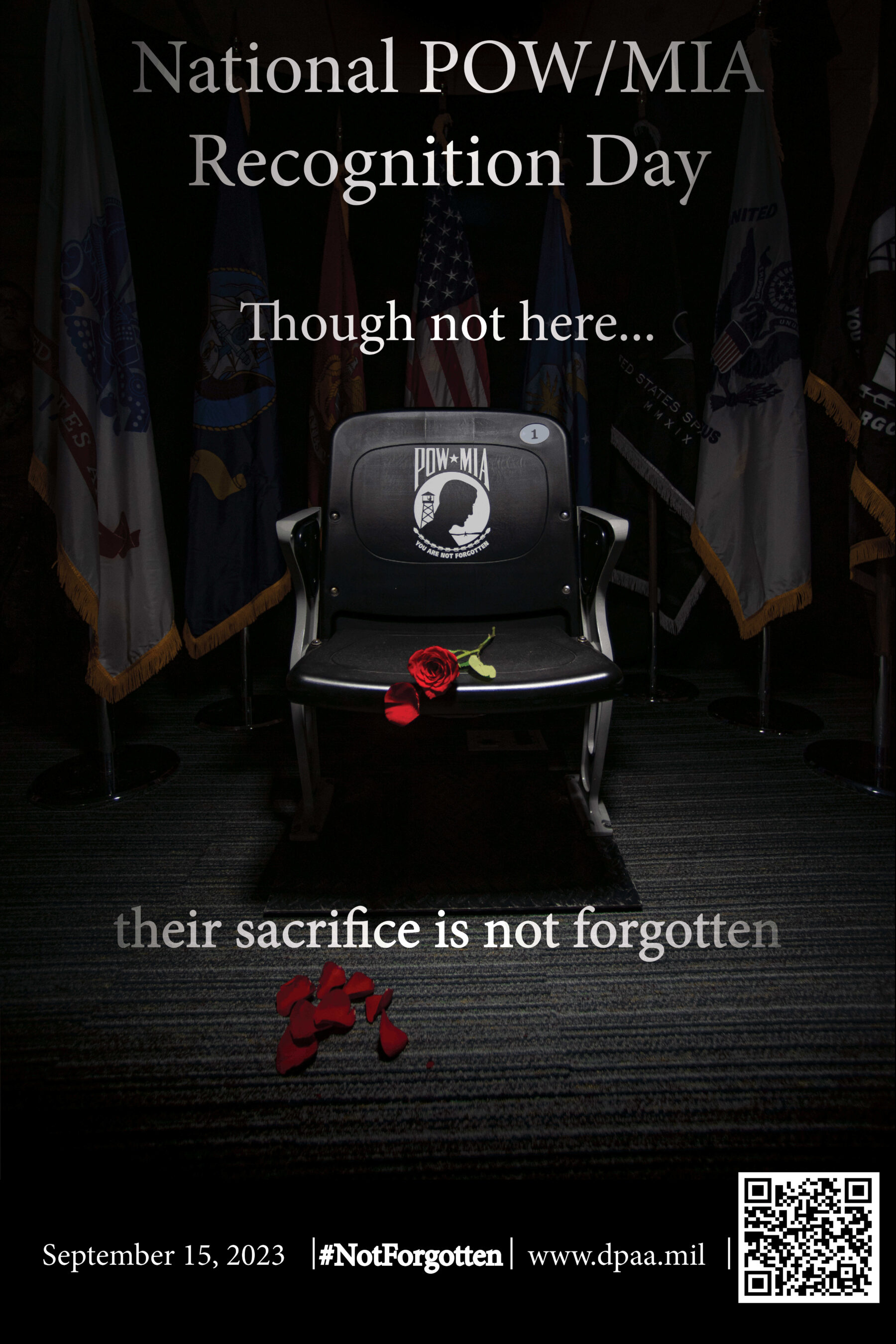 Free 2023 POW/MIA Recognition Day Poster • Hey, It's Free!