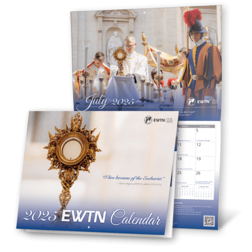 Free 2025 EWTN Family Calendar • Hey, It's Free!